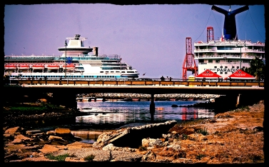 docked